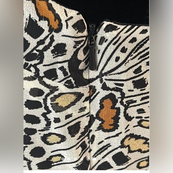 Express Versatile Rachel Zoe Printed One Shoulder Ruffle Mini Dress - Picture 10 of 14